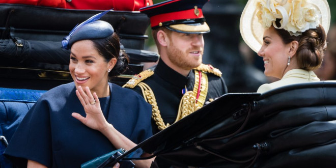 Meghan Markle Debuts a New Eternity Ring at Trooping the Colour